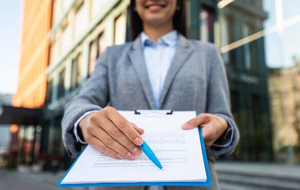 Showing Insurance Premium papers